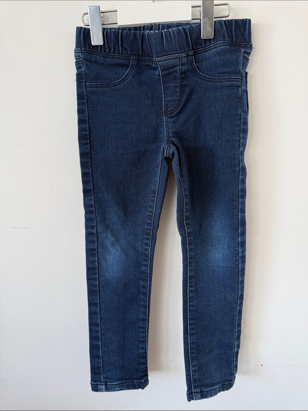 Sears Kids Navy Blue Pull-On Denim Jeggings